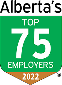 Alberta's Top 75 Employers Badge